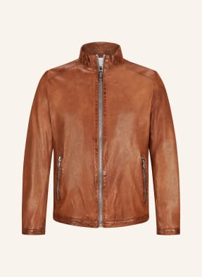 MILESTONE Leather jacket MSODEO