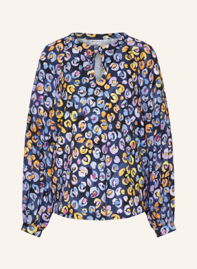 DESOTO Shirt blouse LAYLA in mixed materials