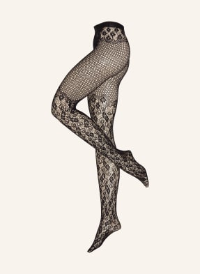 Wolford Fishnet tights FLOWER LACE TIGHTS