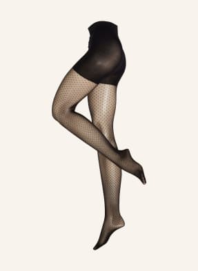 Wolford Nylon pantyhose CONTROL DOTS with shaping effect