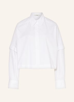 IVY OAK Cropped shirt blouse ELVIRA with detachable sleeves