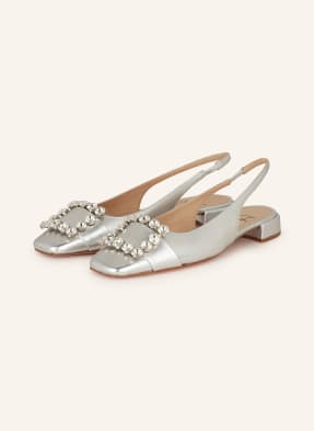 FESTA Slingback ballerinas ALAIA with decorative gems