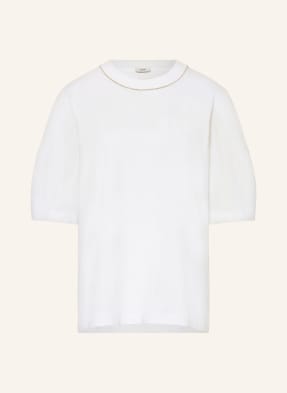 PESERICO T-Shirt im Materialmix