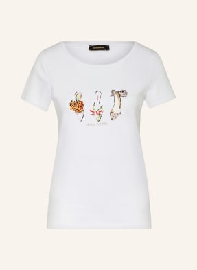 MORE & MORE T-shirt with decorative gems