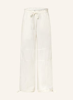 Acne Studios Wide leg trousers with linen