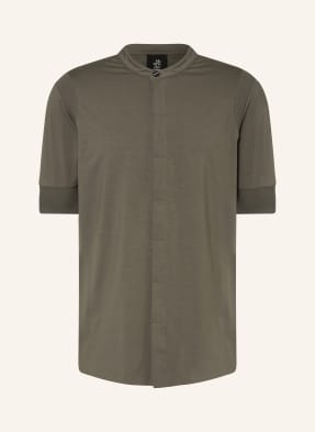 thom/krom Jersey shirt comfort fit with stand-up collar