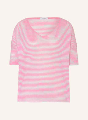 Darling Harbour T-Shirt Aus Leinen rosa