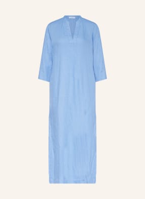 ROSSO35 Linen dress with 3/4 sleeves