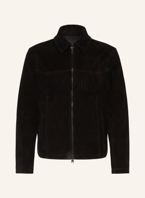 ALLSAINTS Leather jacket WARREN