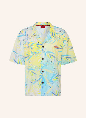 HUGO Resort shirt BEACH made of satin