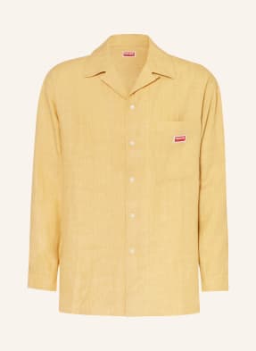 KENZO Resort shirt comfort fit in linen