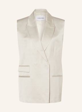 Calvin Klein Blazer vest made of satin