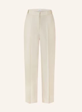 Calvin Klein Spodnie marlena z dodatkiem lnu