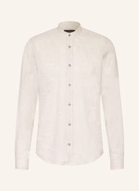 JOOP! JEANS Shirt HEDDE slim fit with stand-up collar and linen