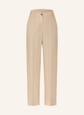 RIANI Wide leg trousers made of linen