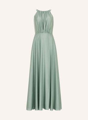 SWING Evening dress with cut-out and decorative beads