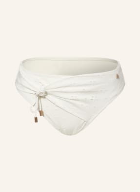 BEACHLIFE Basic bikinové kalhotky WHITE EMBROIDERY