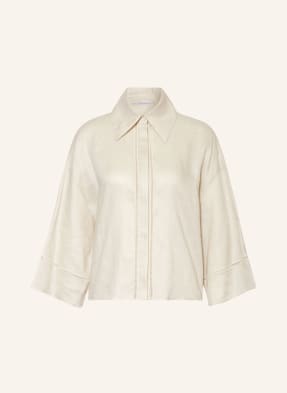 MaxMara LEISURE Shirt blouse ROBINIA in linen with 3/4 sleeves