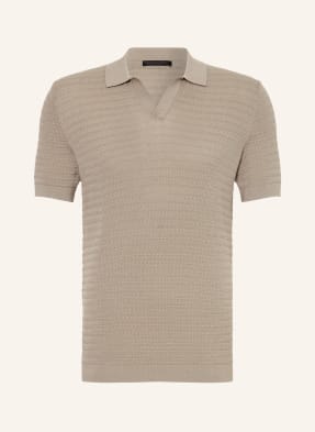 Drykorn Strick-Poloshirt Braian beige