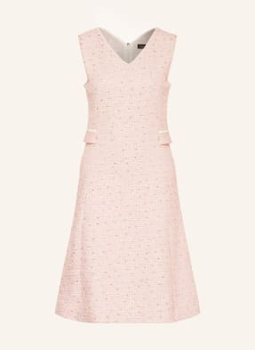 MARC CAIN Tweed dress with glitter thread
