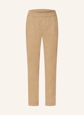 MARC CAIN Trousers ROANNE with linen