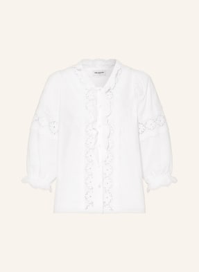 lollys laundry Blouse PAVIA with 3/4 sleeves and lace