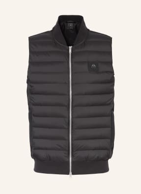 MOOSE KNUCKLES Down vest in mixed materials