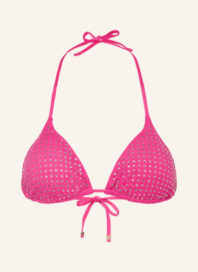 GUESS Triangel-Bikini-Top mit Schmucksteinen