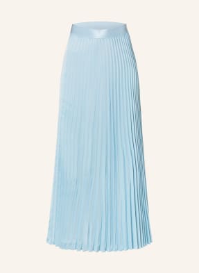 Y.A.S. Pleated skirt made of satin