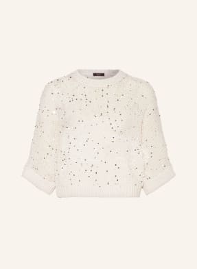 PESERICO Sweater with 3/4 sleeve and sequins