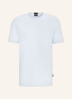 BOSS T-shirt TIBURT made of linen