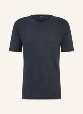 BOSS T-shirt TIBURT made of linen