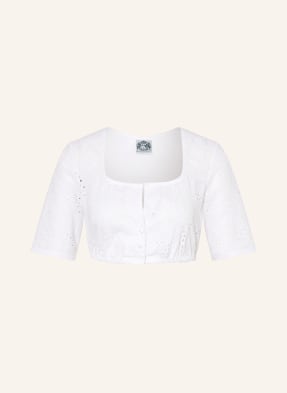 Hammerschmid Dirndl blouse BRIGITTE in mixed materials