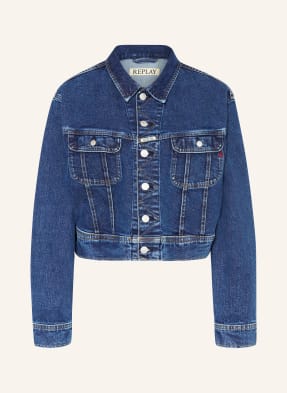 REPLAY Cropped-Jeansjacke