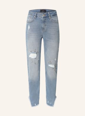 monari Skinny Jeans mit Schmucksteinen