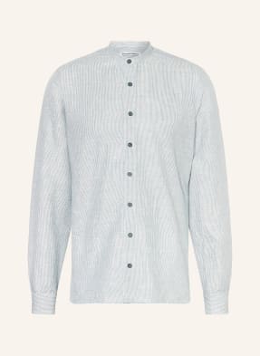 Hammerschmid Trachten shirt slim fit with stand-up collar and linen