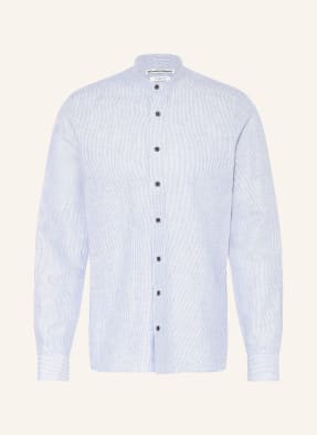 Hammerschmid Trachten shirt slim fit with stand-up collar and linen