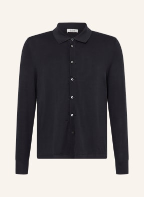 COS Knit shirt regular fit with silk