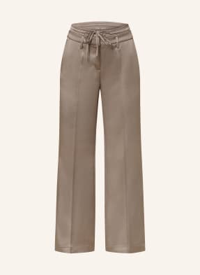 CAMBIO Wide leg trousers AMELIE in satin