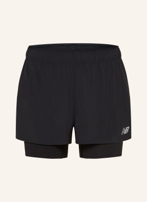 new balance 2-in-1 running shorts
