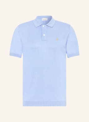 NOWADAYS Knitted polo shirt with silk