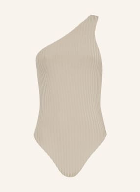 Calvin Klein One-Shoulder-Badeanzug ARCHIVE RIB
