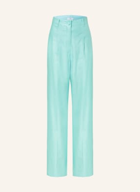 RIANI Wide leg trousers with linen
