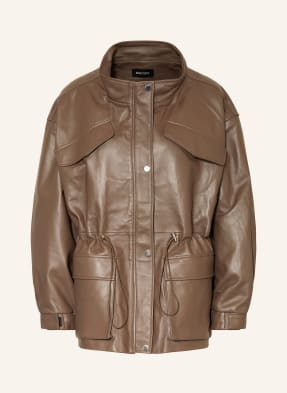 MEOTINE Leather jacket KAIA