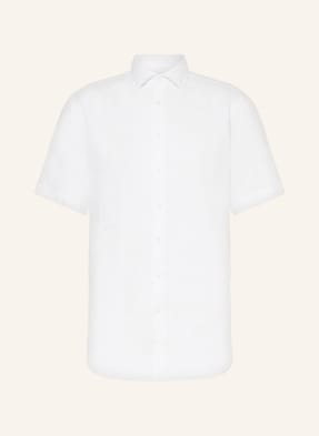 seidensticker Lněná košile s krátkým rukávem Regular Fit