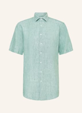 seidensticker Short sleeve shirt regular fit made of linen