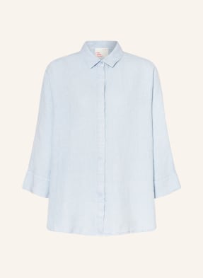 oui Linen blouse with 3/4 sleeves