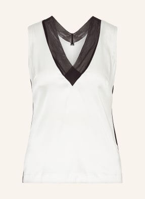 REISS Blouse top PIPPA in mixed materials made of silk