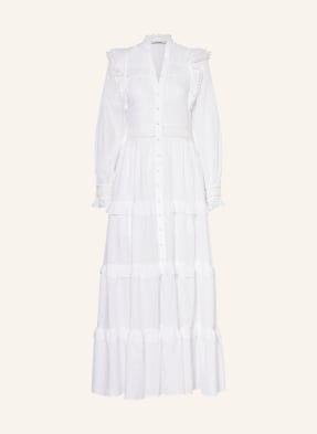 IVY OAK Shirt dress DENISA with broderie anglaise and ruffles