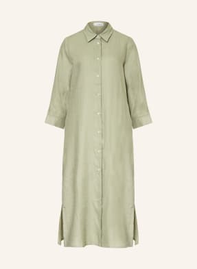rossana diva Shirt dress made of linen with 3/4 sleeves
